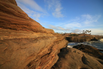 San Diego Beach rocks