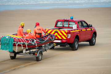 intervention des sauveteurs en mer 