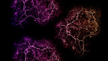 crack abstract art design