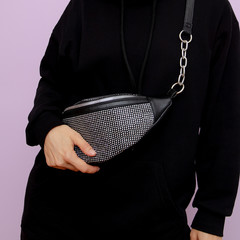 Accessories Trend Clutch Bag. Fashion street urban  style