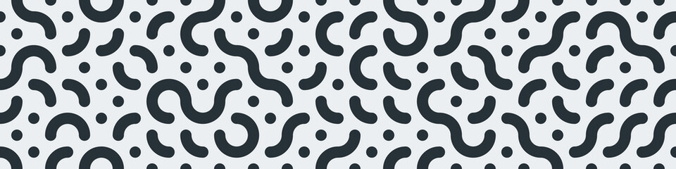 Truchet Random Pattern Generative Tile Art background illustration