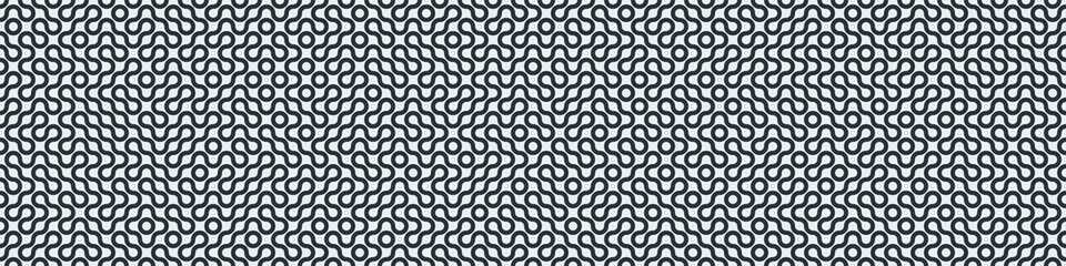 Truchet Random Pattern Generative Tile Art background illustration