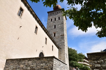 Fototapeta na wymiar Le Château de Stockalper