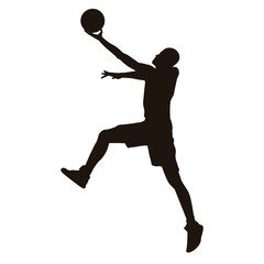 Basketball Player Silhouette