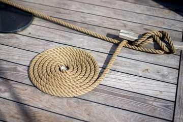 Schooner rope