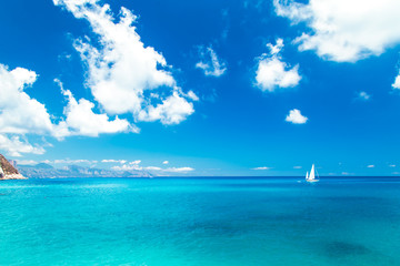 Obraz premium The beautiful Cala Goloritzè in Sardinia