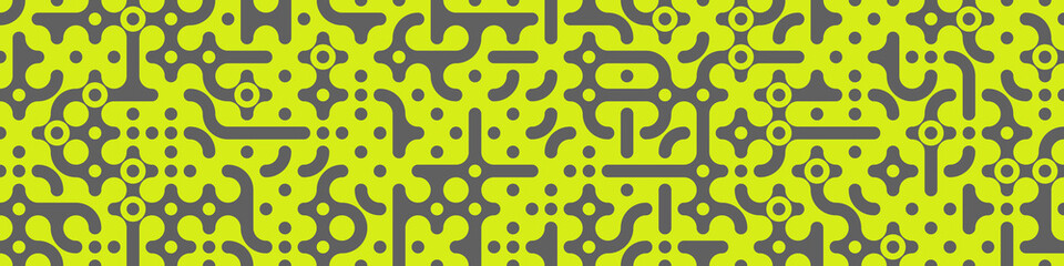 Truchet Random Pattern Generative Tile Art background illustration
