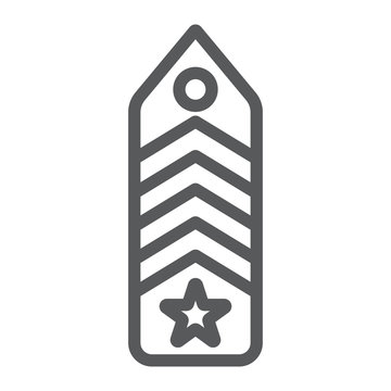 gray military rank insignia simple design clip art preview