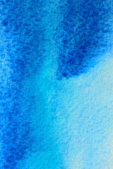 Blurred image of blue wall, close up. Blue wall, vertical shot.Background with a lot of copy space for text.
