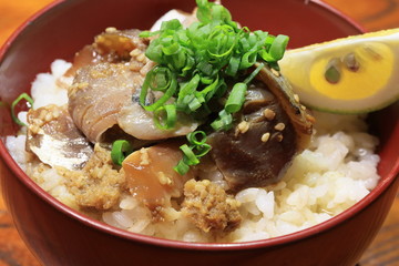 アジのお茶漬け