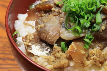 アジのお茶漬け
