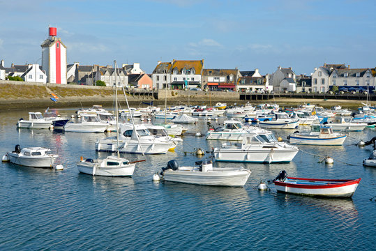 Marina at Guilvinec or Le Guilvinec, a commune in the Finist&egrave;re department of Brittany in north-western France