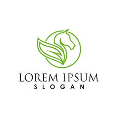 horse logo design