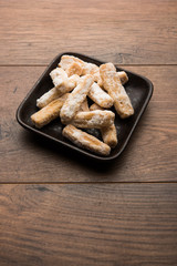 Maida Petha made using Corn Flour with sugar syrup coating