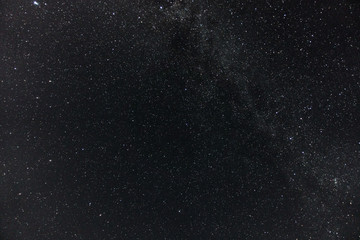 Fototapeta na wymiar Milky Way and Stars the Night Sky