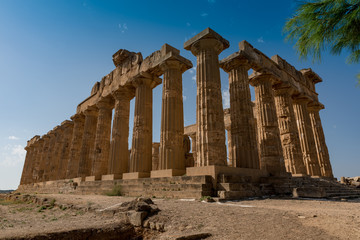 Temple of Selinunte in Sicily