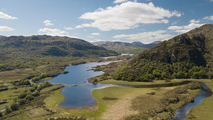 Ring of kerry Lakes in Ireland
