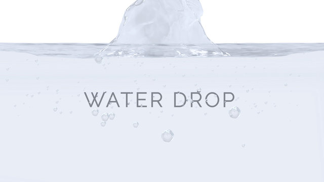 Water Drop Titles
