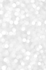 Abstract White Glittering Background