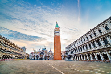 Saint Mark square in Venice Italy
