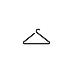 Hanger icon. Clothes accessory symbol