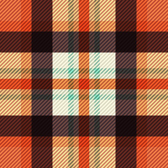 Tartan fabric texture
