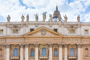 San Pietro Basilica, Vatican, Rome, Italy, Europe