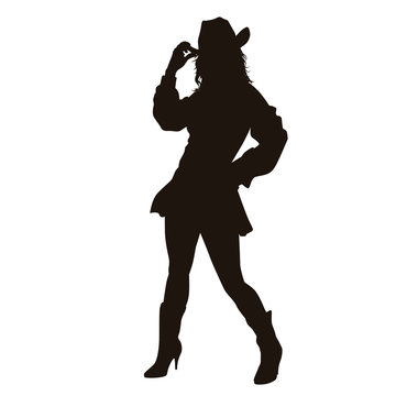 The CowGirl Silhouette