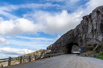 Historical tunnel at Serra da Estrela, Portugal