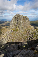 Highest mountain in Continental Portugal - Cantaro Magro at Serra da Estrela