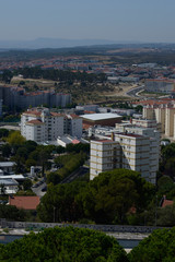 Naklejka premium Castelo Branco is a city and a municipality in the interior of Portugal, capital of the homonymous district. Night photography of the city