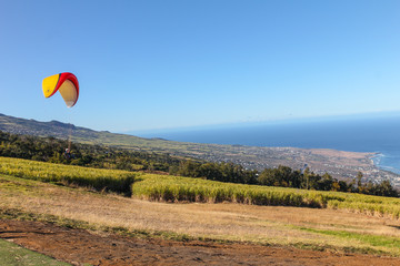 Parapente à la Réunion