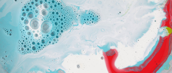 Abstract background. Marble texture. Acrylic colors in water.