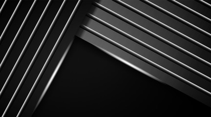 Modern abstract dark background textures with overlapping lighting decorations