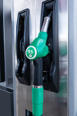 Close up of Gasoline pump