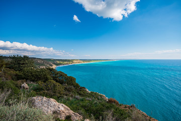 coast of mediterranean sea