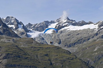 Paragliding w Alpach