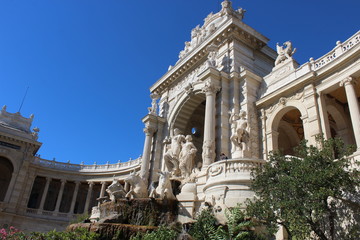 Fototapeta na wymiar Marseille Parc palais Longchamp