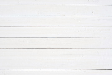 Obraz premium White wood texture background. Fence painted in white