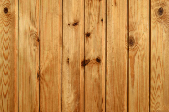 Varnished natural wood plank texture background
