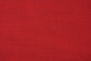 Red woven fabric texture background