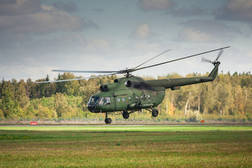 Fototapeta na wymiar Helikopter