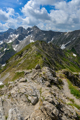 Obraz premium Kleinwalsertal Berge Natur