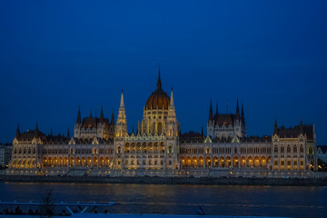 Fototapeta premium hungarian parliament in budapest
