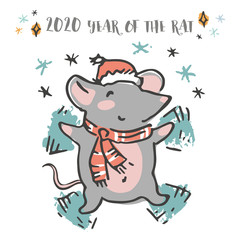 Year of the rat card - 292418491