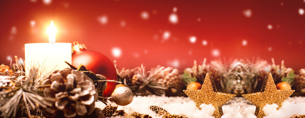 Weihnachten - Advent - Kerze