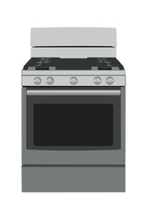 oven realistic vector illustration isolated