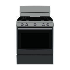 oven realistic vector illustration isolated