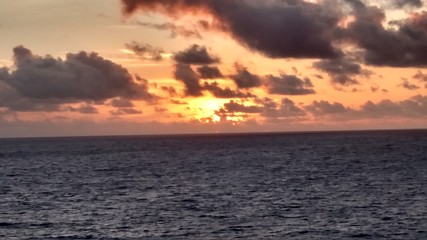 Obraz premium sunset on the ocean