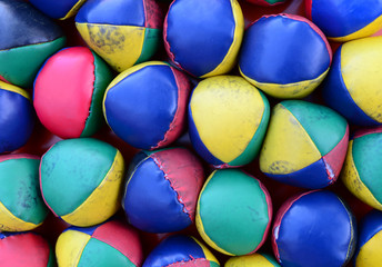 Juggling balls background